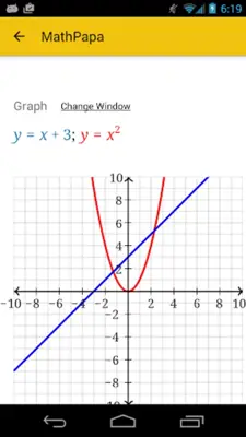 MathPapa android App screenshot 2