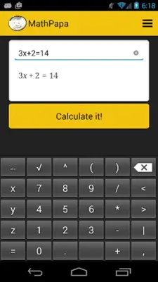 MathPapa android App screenshot 4